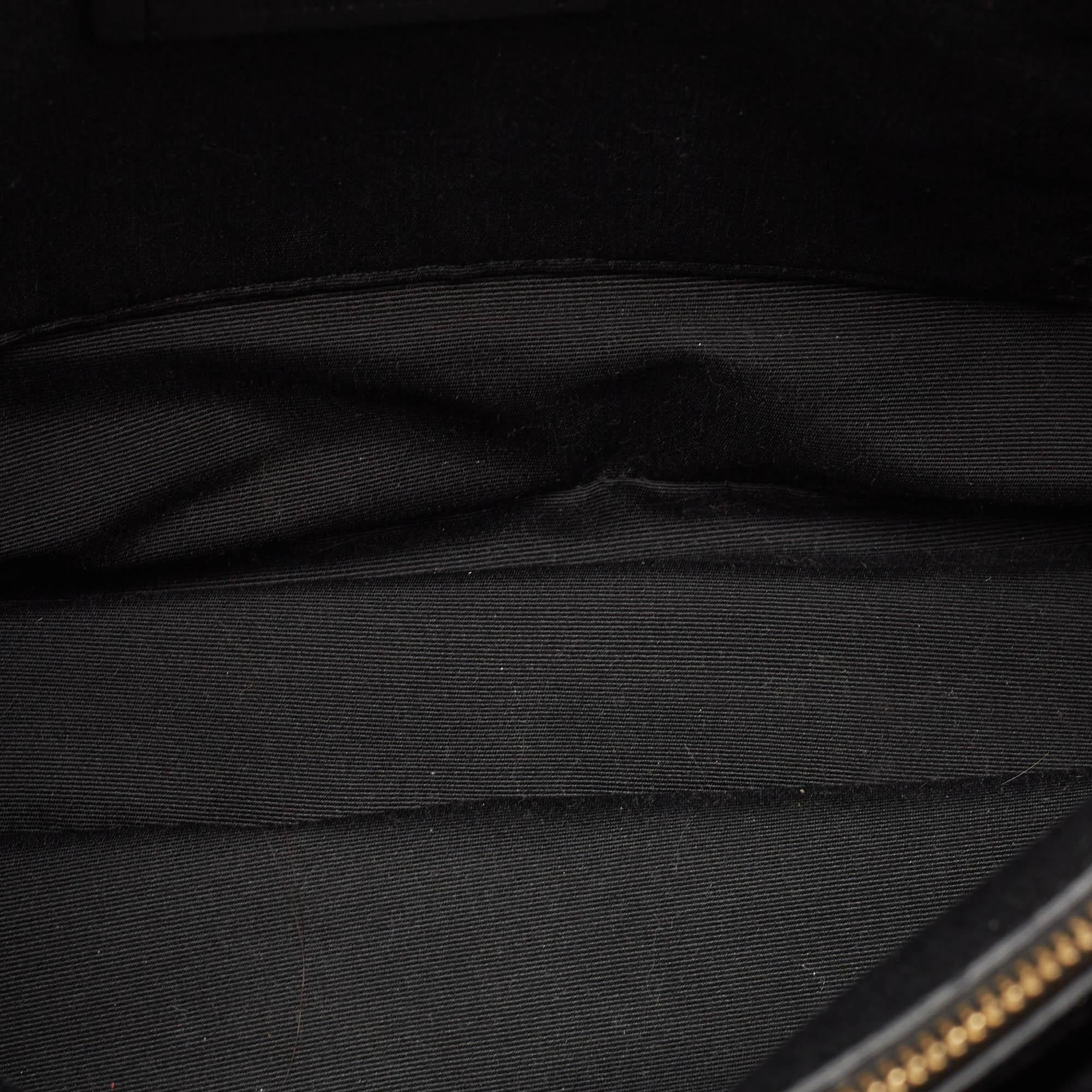 Coach Black Leather Casey Tote 3