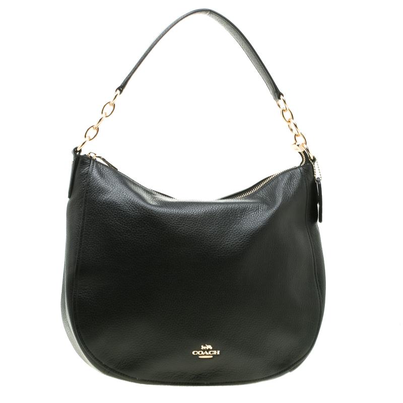 coach black hobo bag