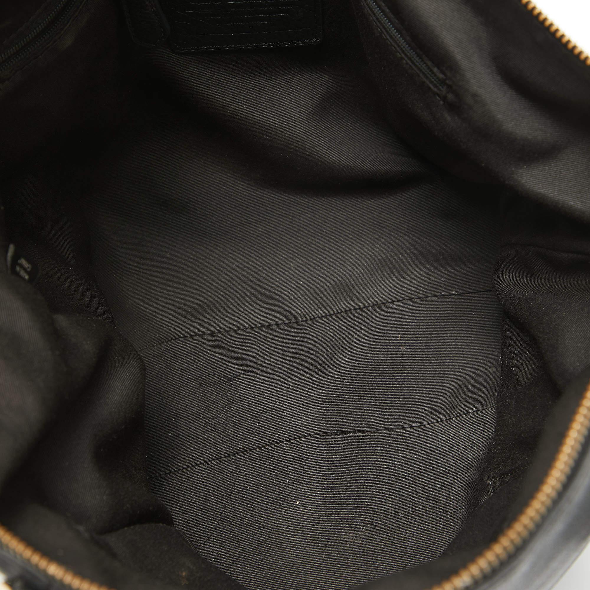 Coach Black Leather Kelsey Satchel 4