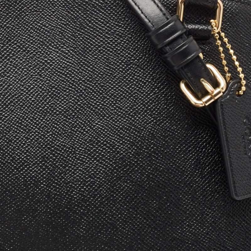 Coach Black Leather Sierra Satchel 1