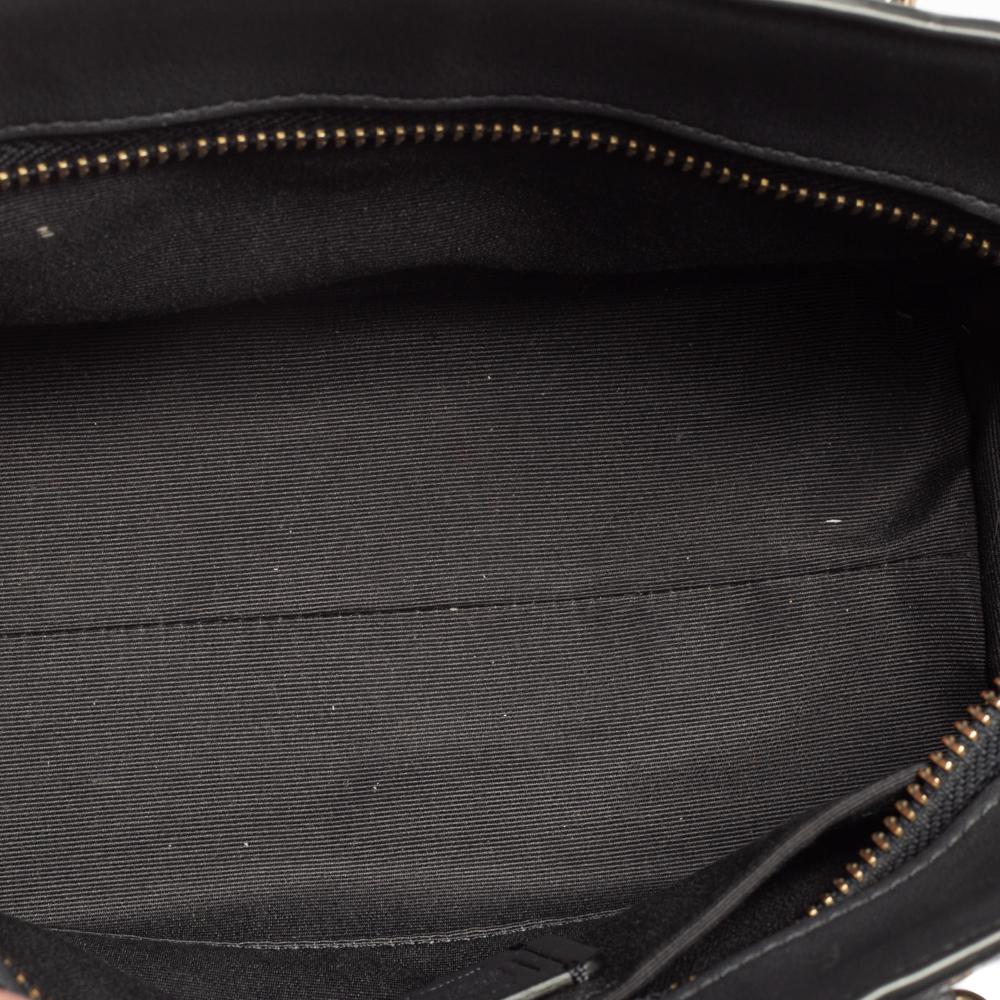Coach Black Leather Swagger Satchel 7