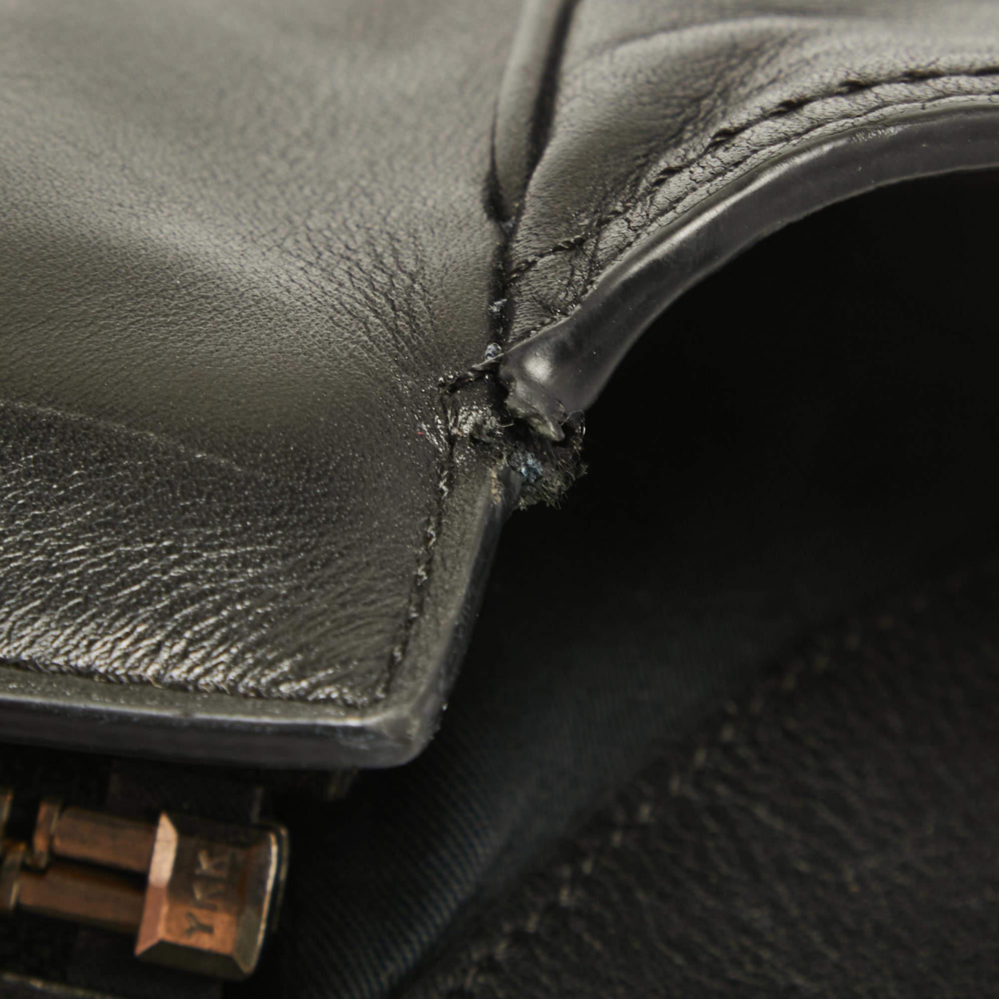 Coach Black Leather Tanner Tote 6