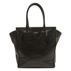 Coach Black Leather Tanner Tote