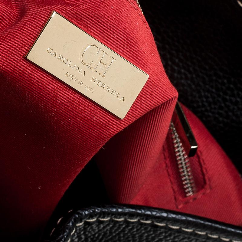 Coach Black Leather Turnlock Double Pocket Legacy Shoulder Bag 6