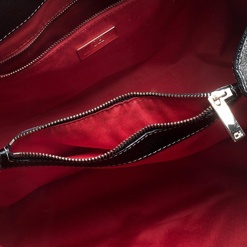 Coach Black Leather Turnlock Double Pocket Legacy Shoulder Bag 7