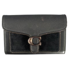 COACH Black Logo Leather Handbag Handbag & Leather Goods