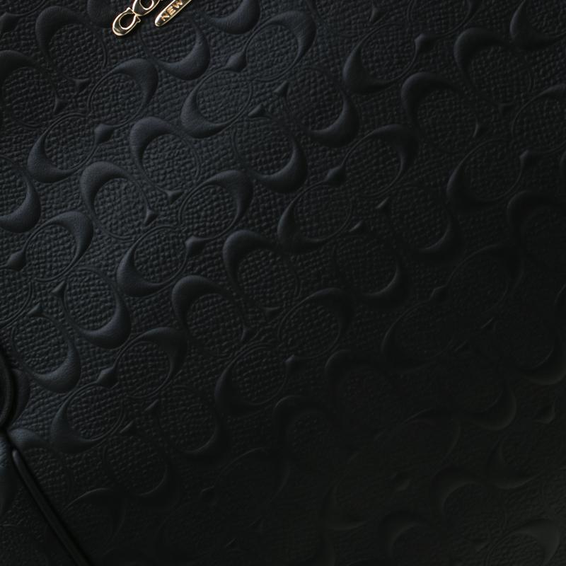black signature coach purse