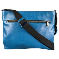 COACH Blue Leather Cross Body Bag