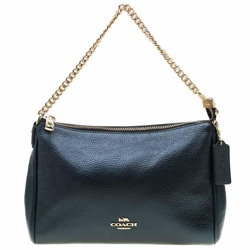 Blue Y2K Leather Colorblock Carrie Purse By Coach – THE VAULT
