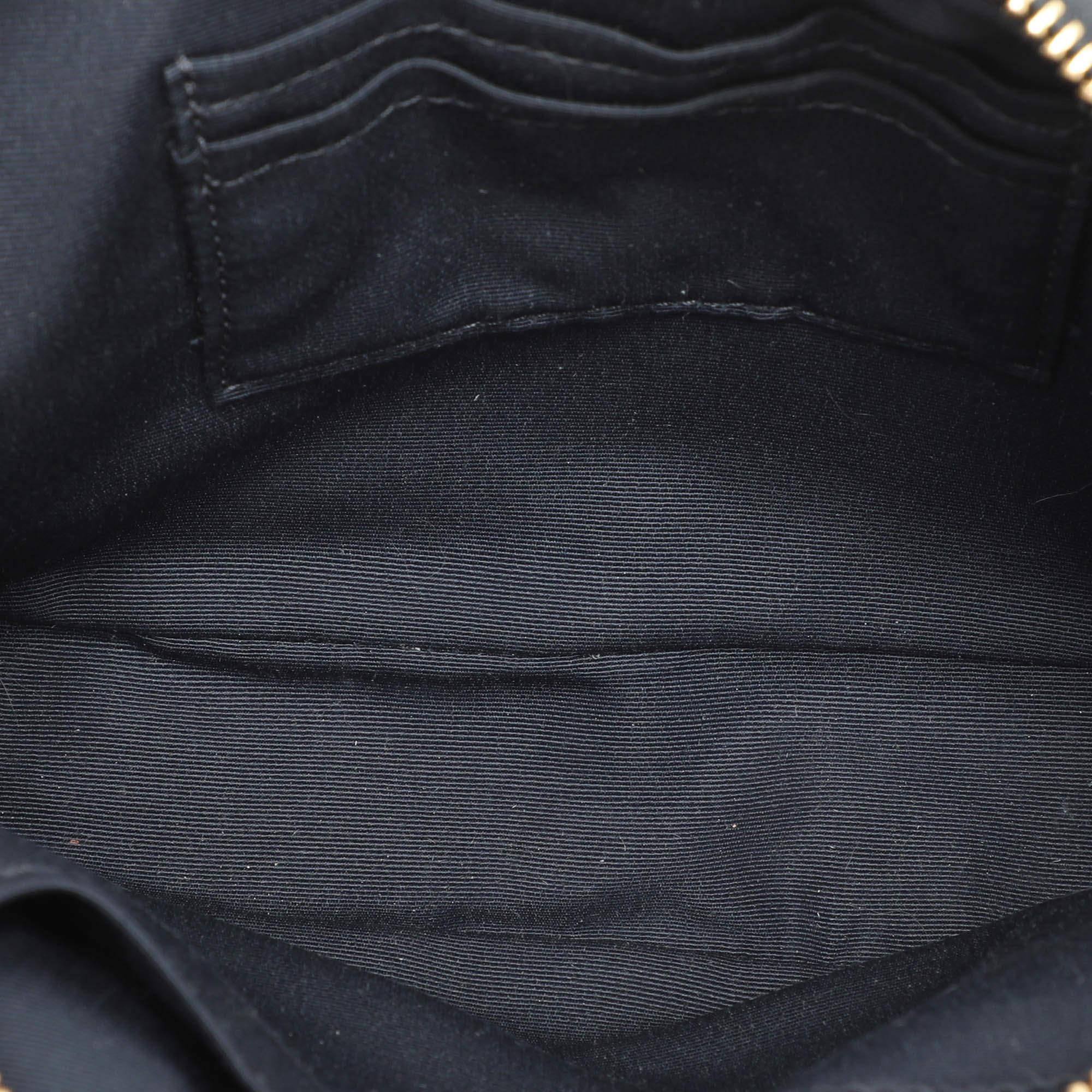 Coach Blue Signature Canvas Jes Camera Crossbody Bag 2