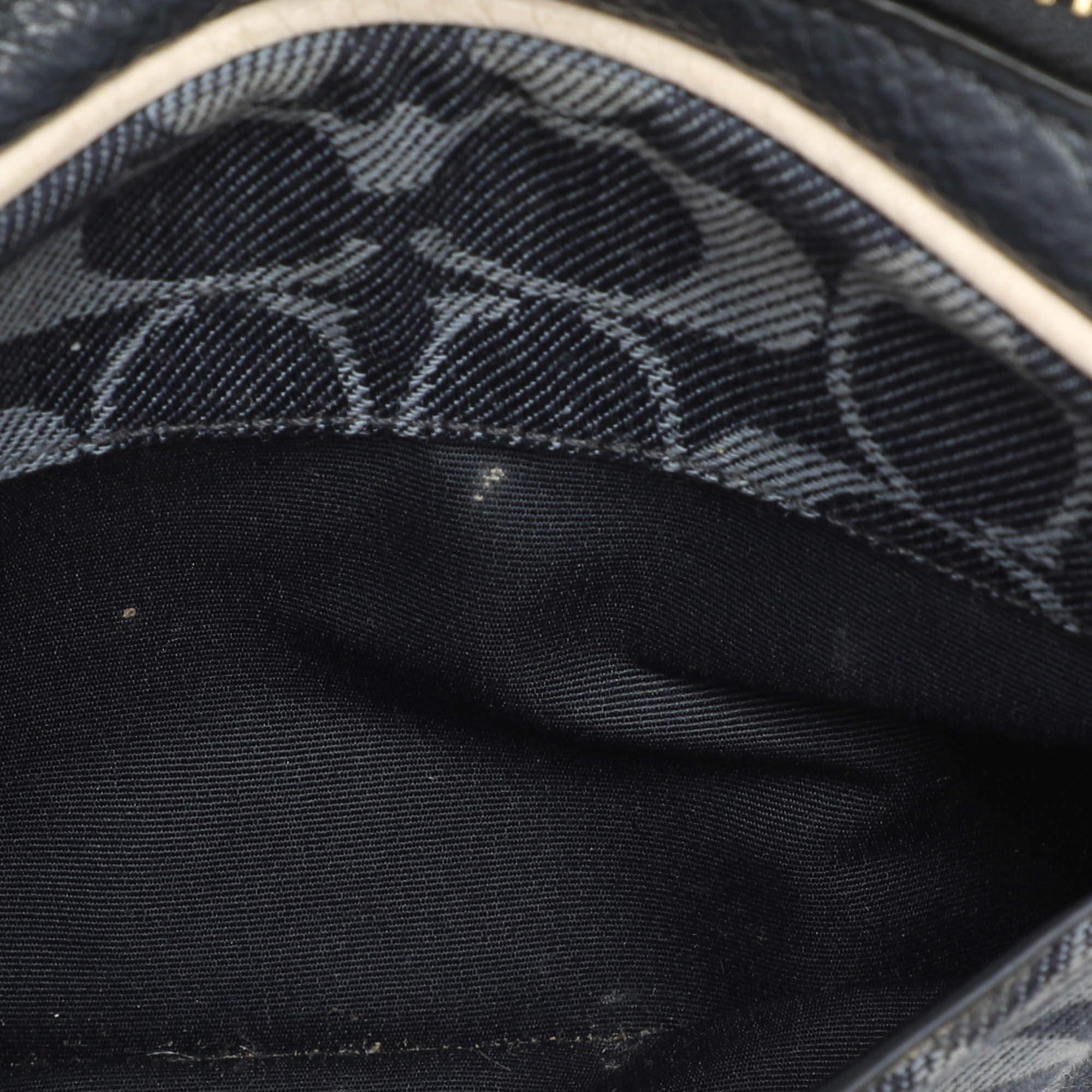 Coach Blue Signature Canvas Jes Camera Crossbody Bag 3