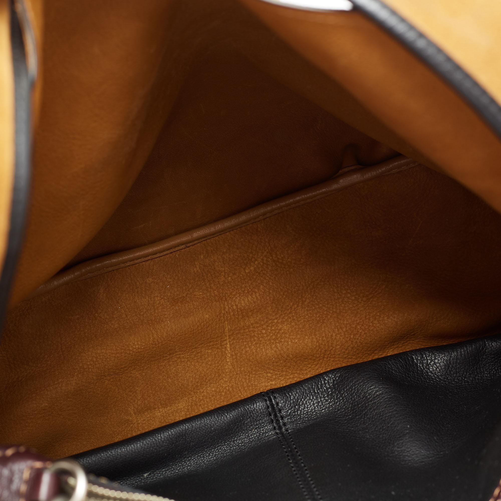 Coach Brown Leather and Suede Bandit Hobo 5