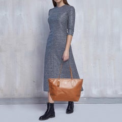 Coach Brown Leather City Zip Tote