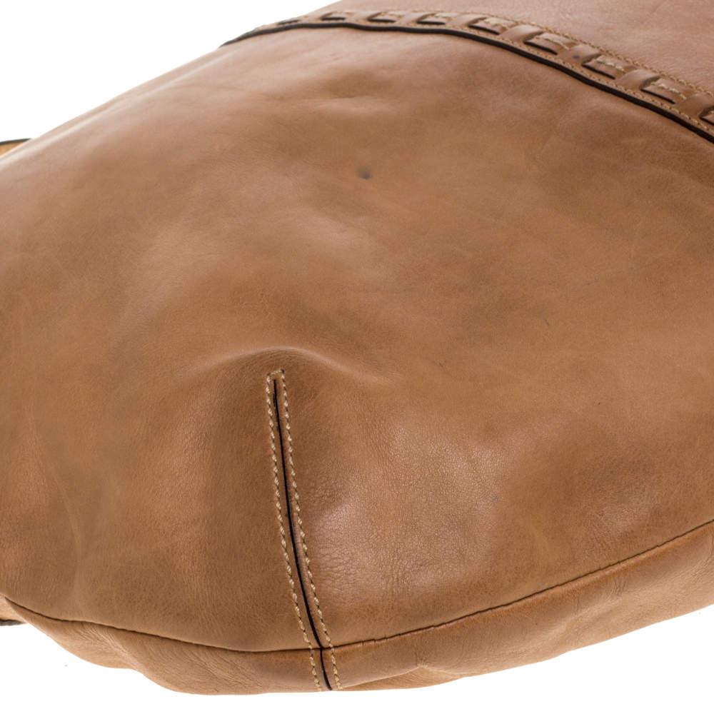 Coach Brown Leather Hobo 5