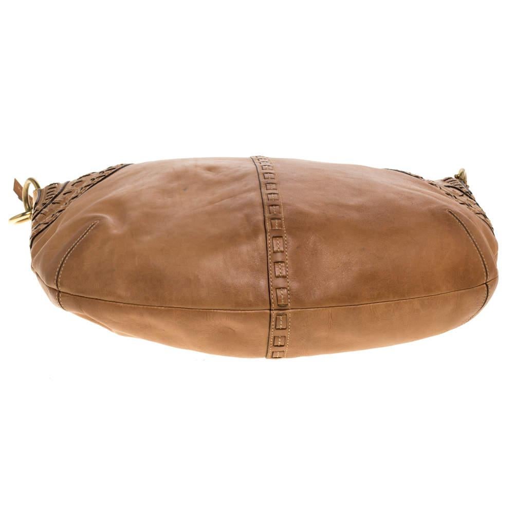 Coach Brown Leather Hobo 2