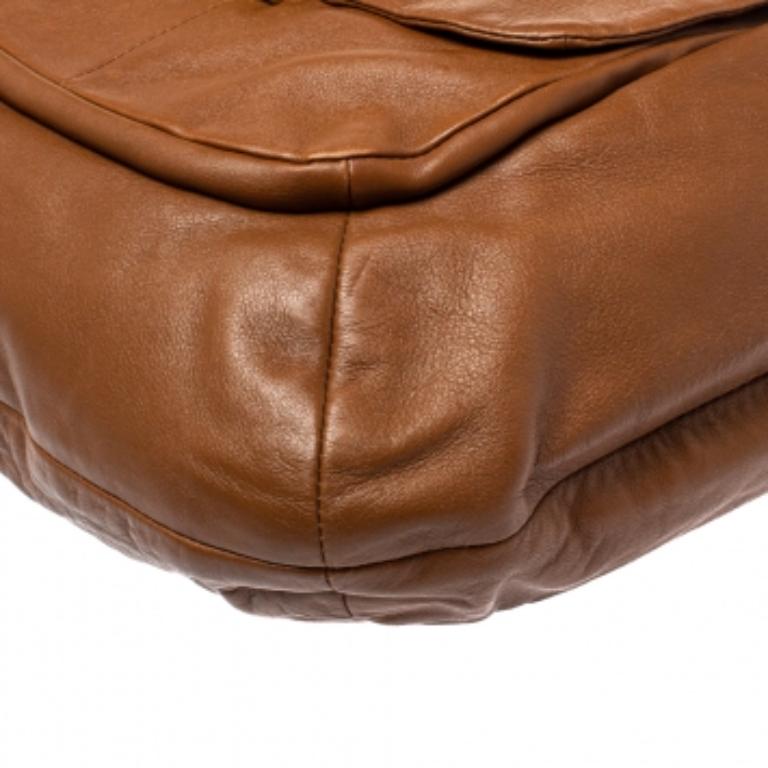 Coach Brown Leather Kristin Hobo For Sale 2