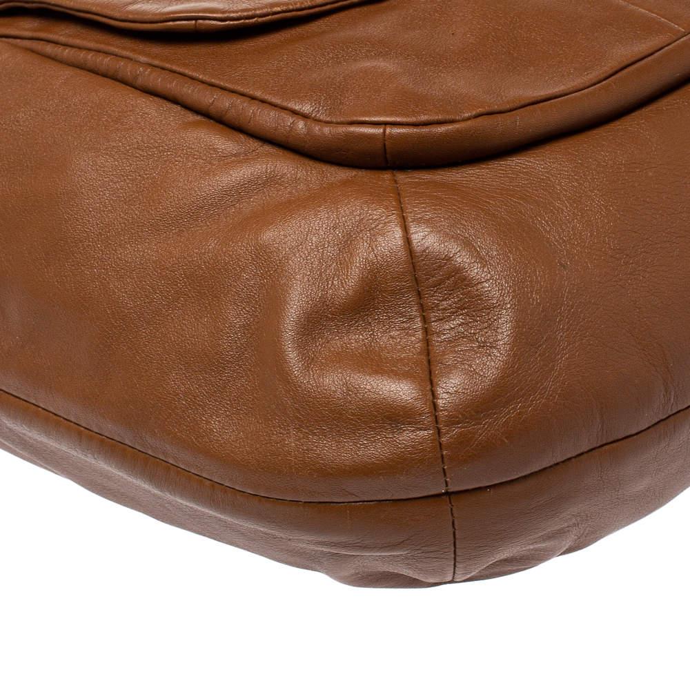 Coach Brown Leather Kristin Hobo 5