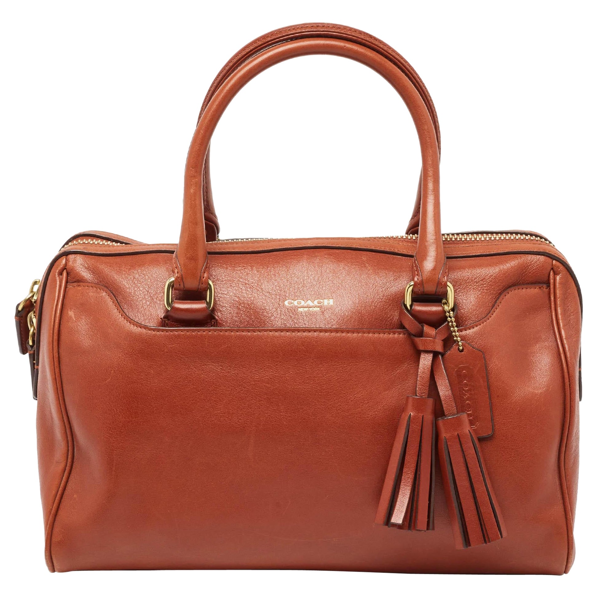 Coach Brown Leather Legacy Haley Satchel