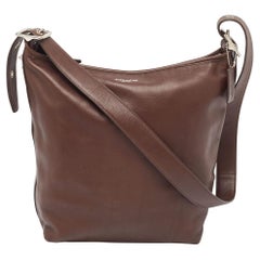 Coach Brown Leather Legacy Tassel Shoulder Bag
