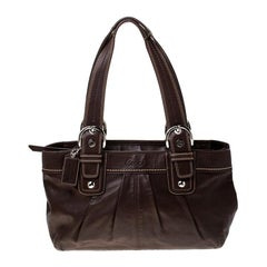 Coach Brown Leather Soho Tote at 1stDibs
