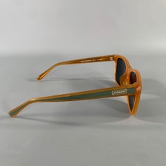 COACH Brown Logo Acetate Sunglasses & Eyewear