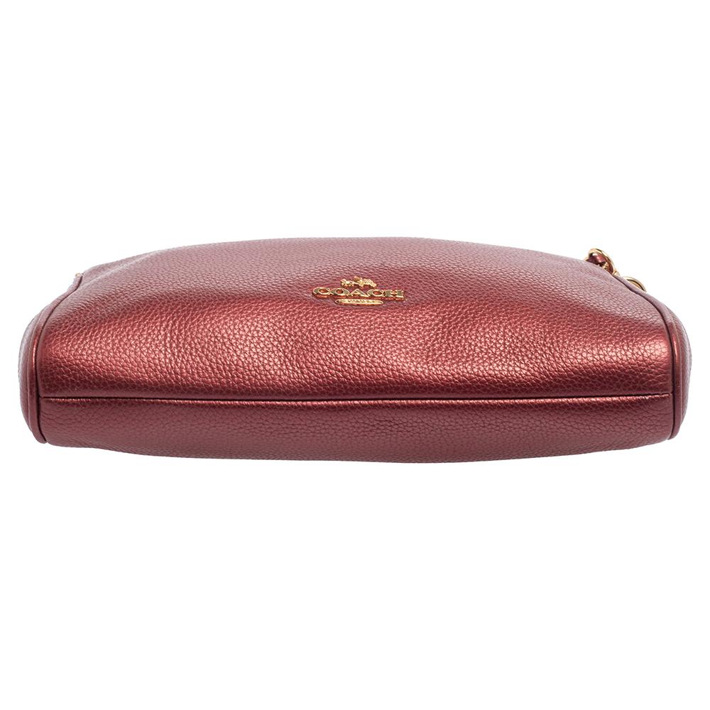 coach burgundy purse