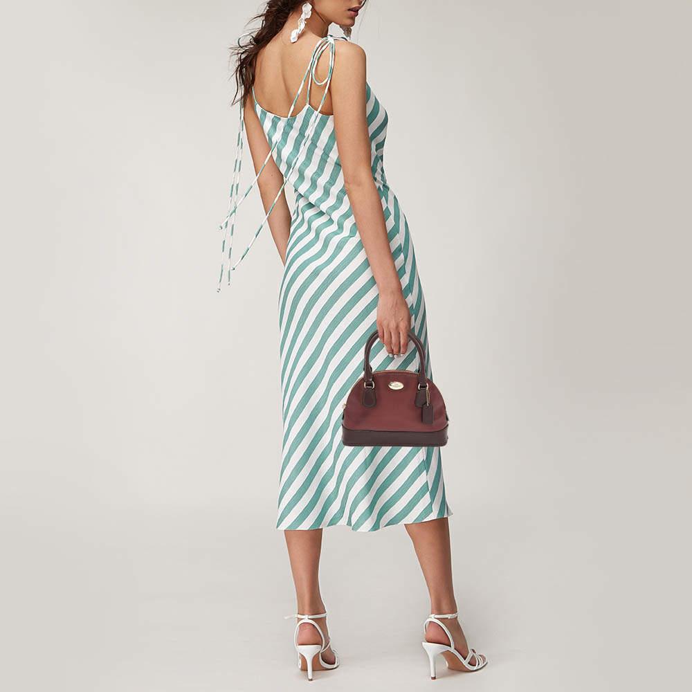 This satchel is rendered in the finest quality materials into an elegant design. Versatile and functional  it is well sized for your daily use.