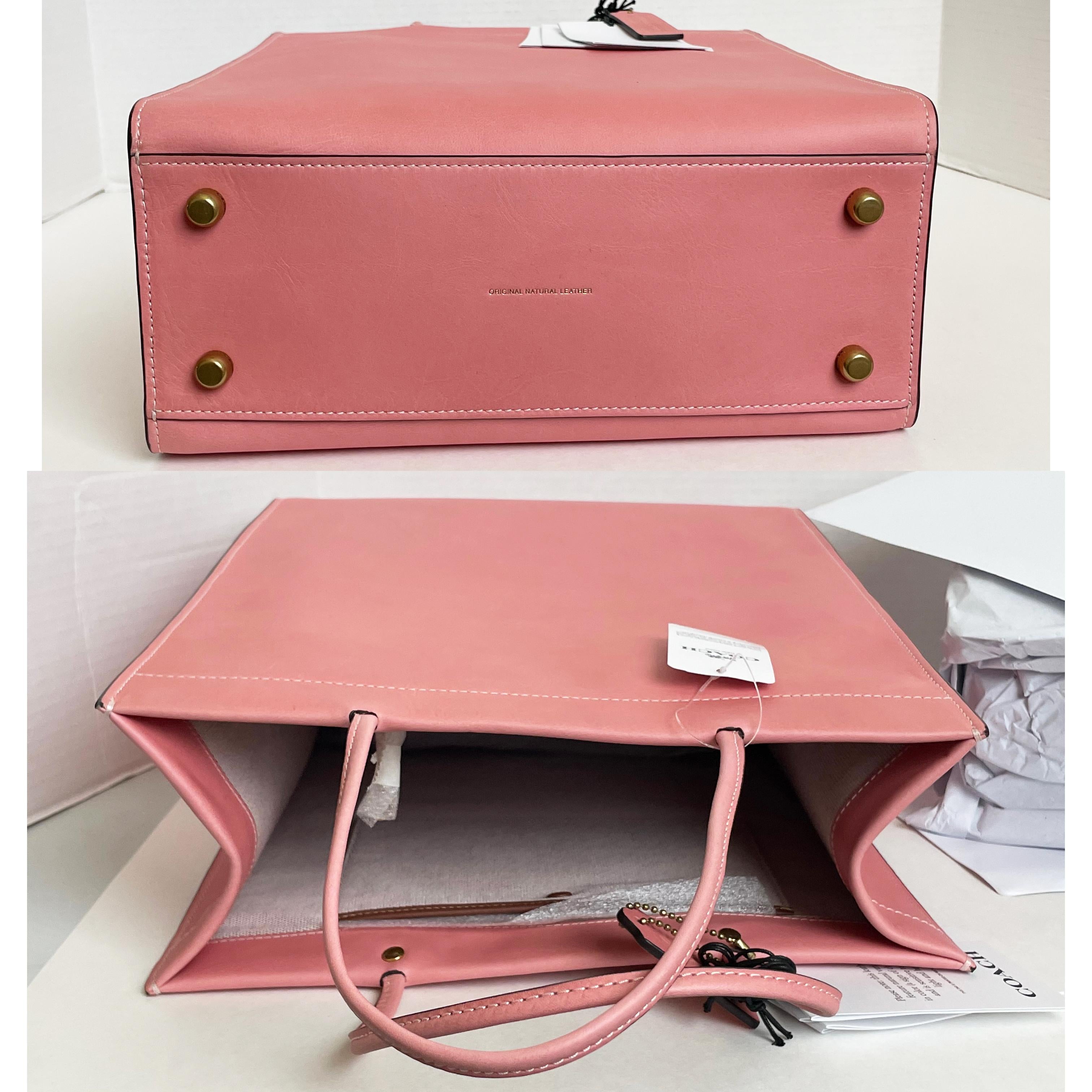 Bolso Coach Cashin Carry Tote Rosa Coach Originals Bonnie Cashin Remake NWT NIB en venta 9