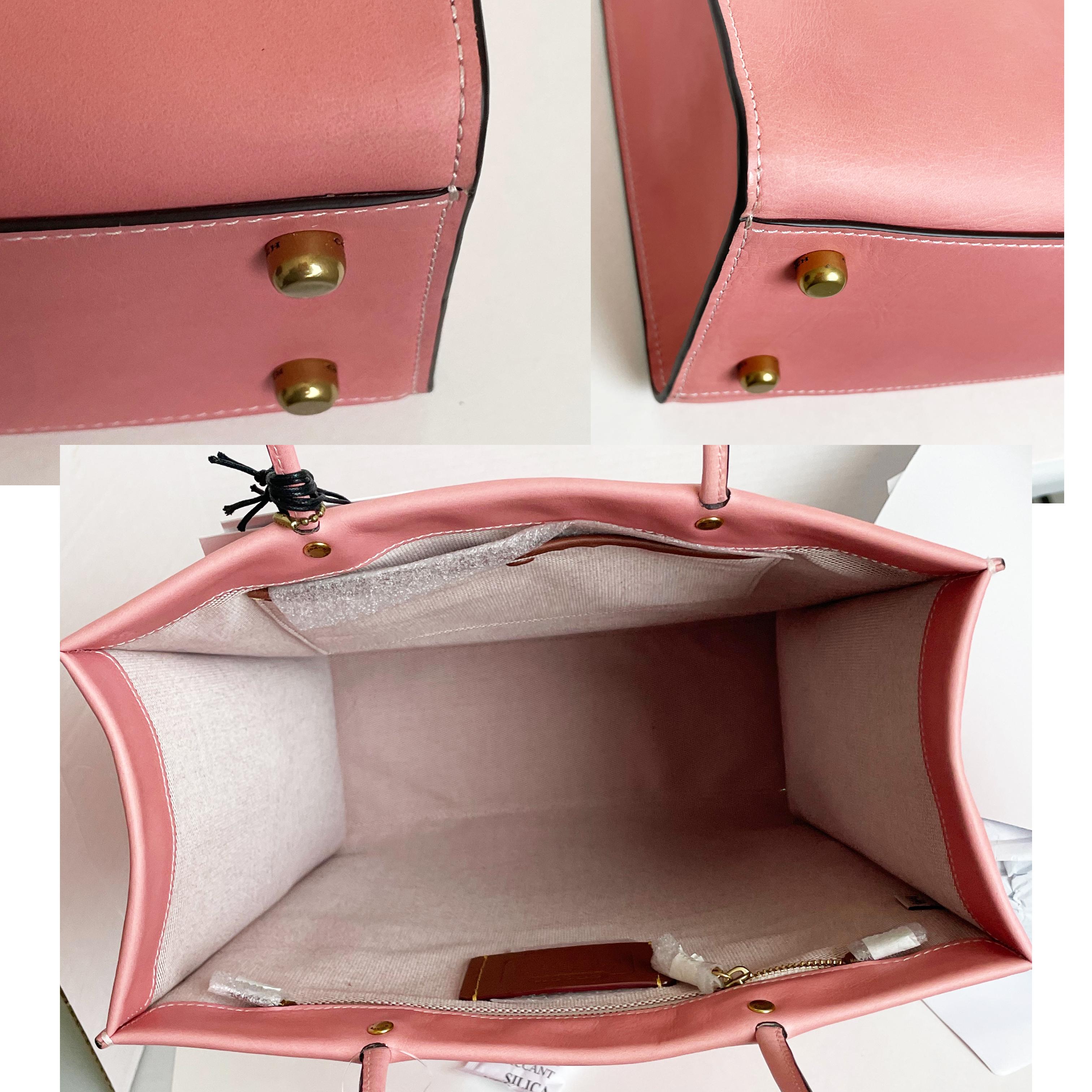 Bolso Coach Cashin Carry Tote Rosa Coach Originals Bonnie Cashin Remake NWT NIB en venta 10