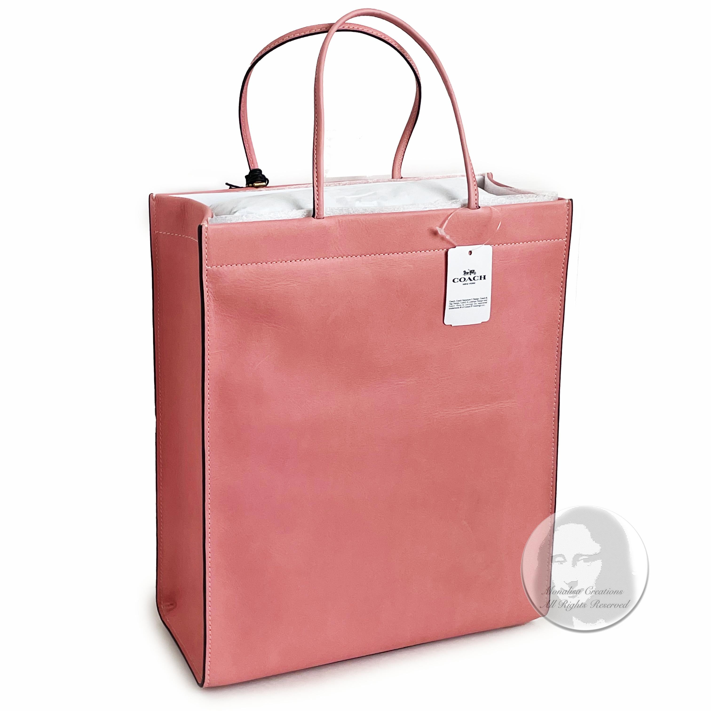 Coach Cashin Carry Tote Bag Pink Coach Originals Bonnie Cashin Remake NWT NIB In New Condition For Sale In Port Saint Lucie, FL