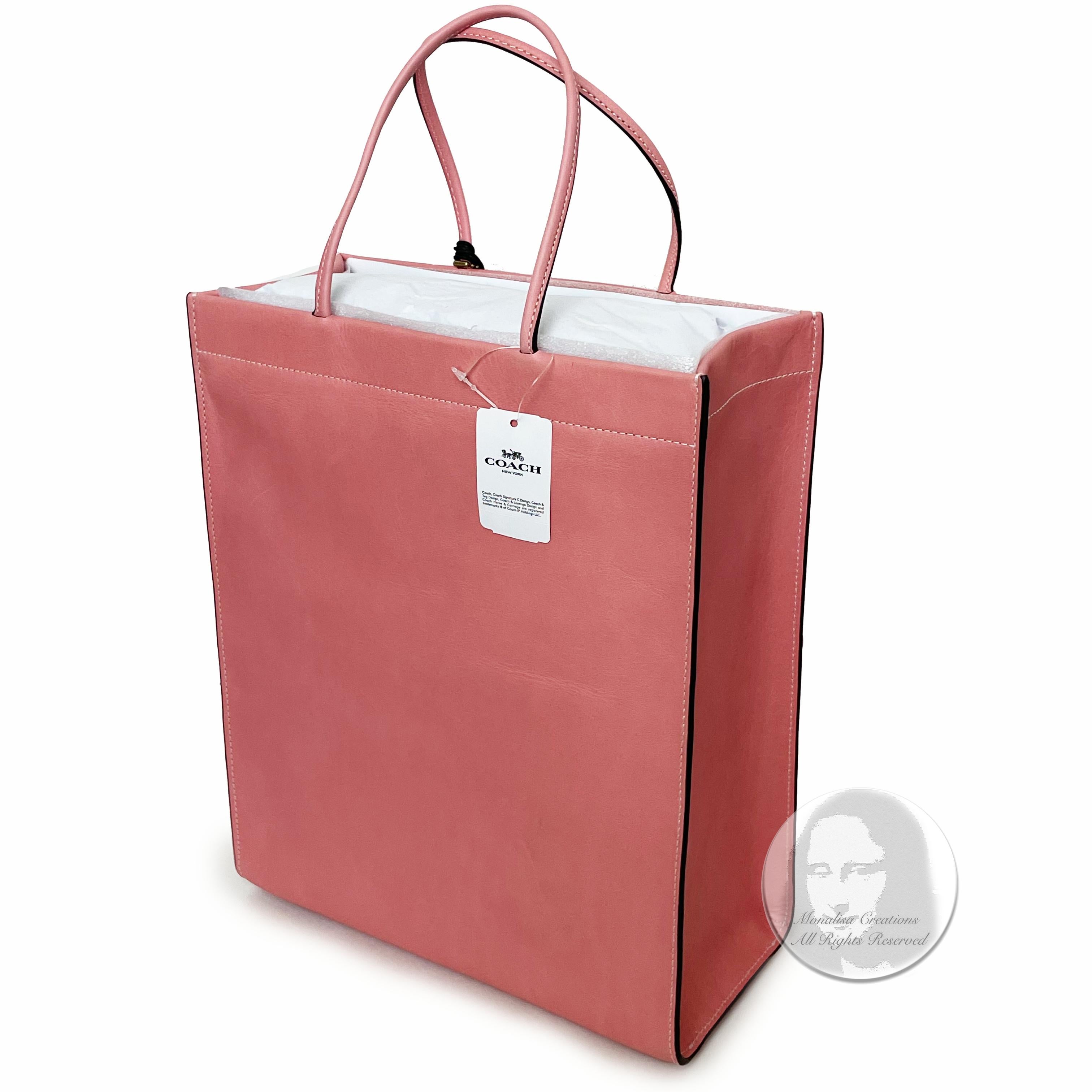 Women's or Men's Coach Cashin Carry Tote Bag Pink Coach Originals Bonnie Cashin Remake NWT NIB For Sale