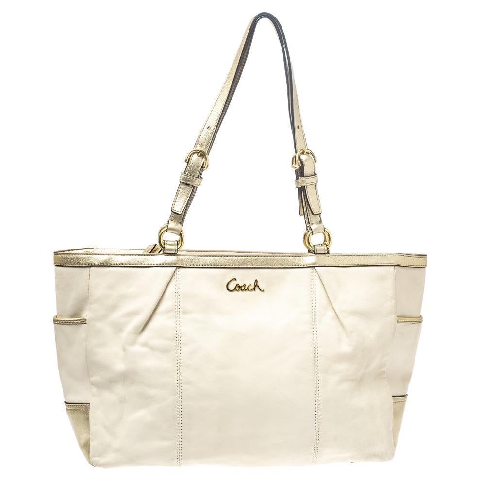 Gold coach purse - Gem