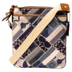 Coach Denim Patchwork Crossbody Bag