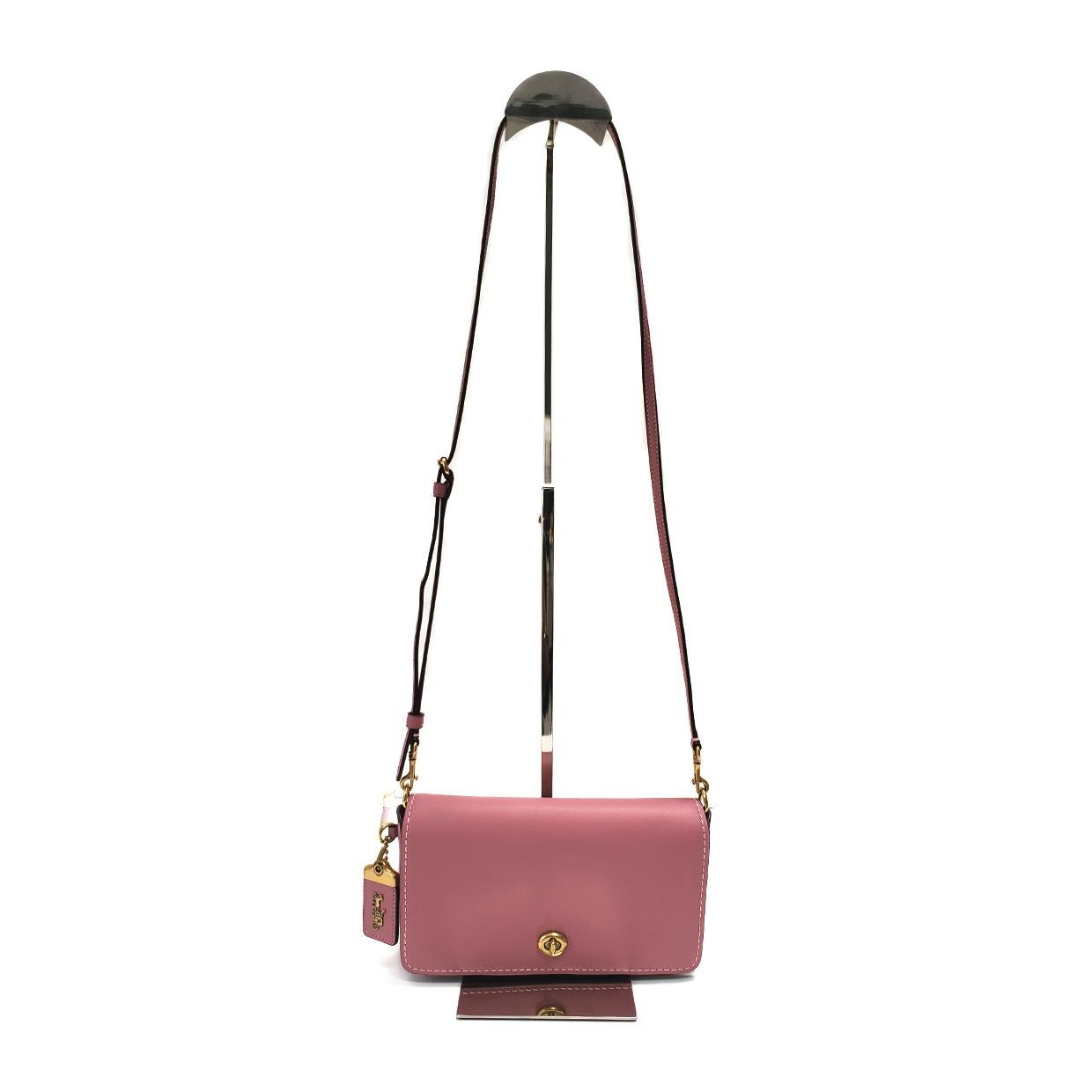 pink coach crossbody