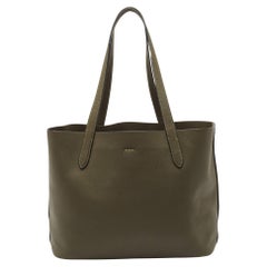 Coach Cameron Tote Bag aus grünem Leder