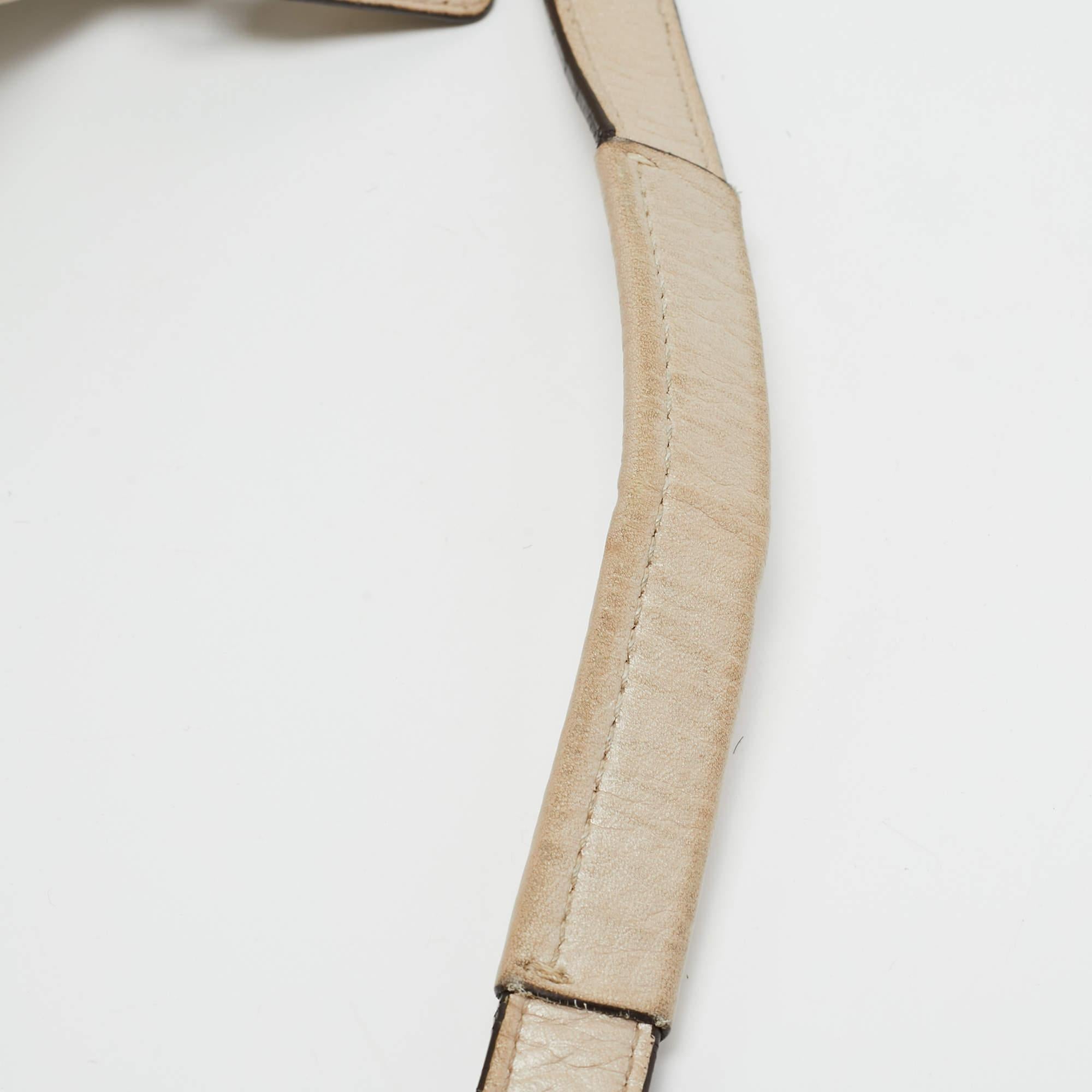 Coach Ivory Leather Kristin Hobo For Sale 2