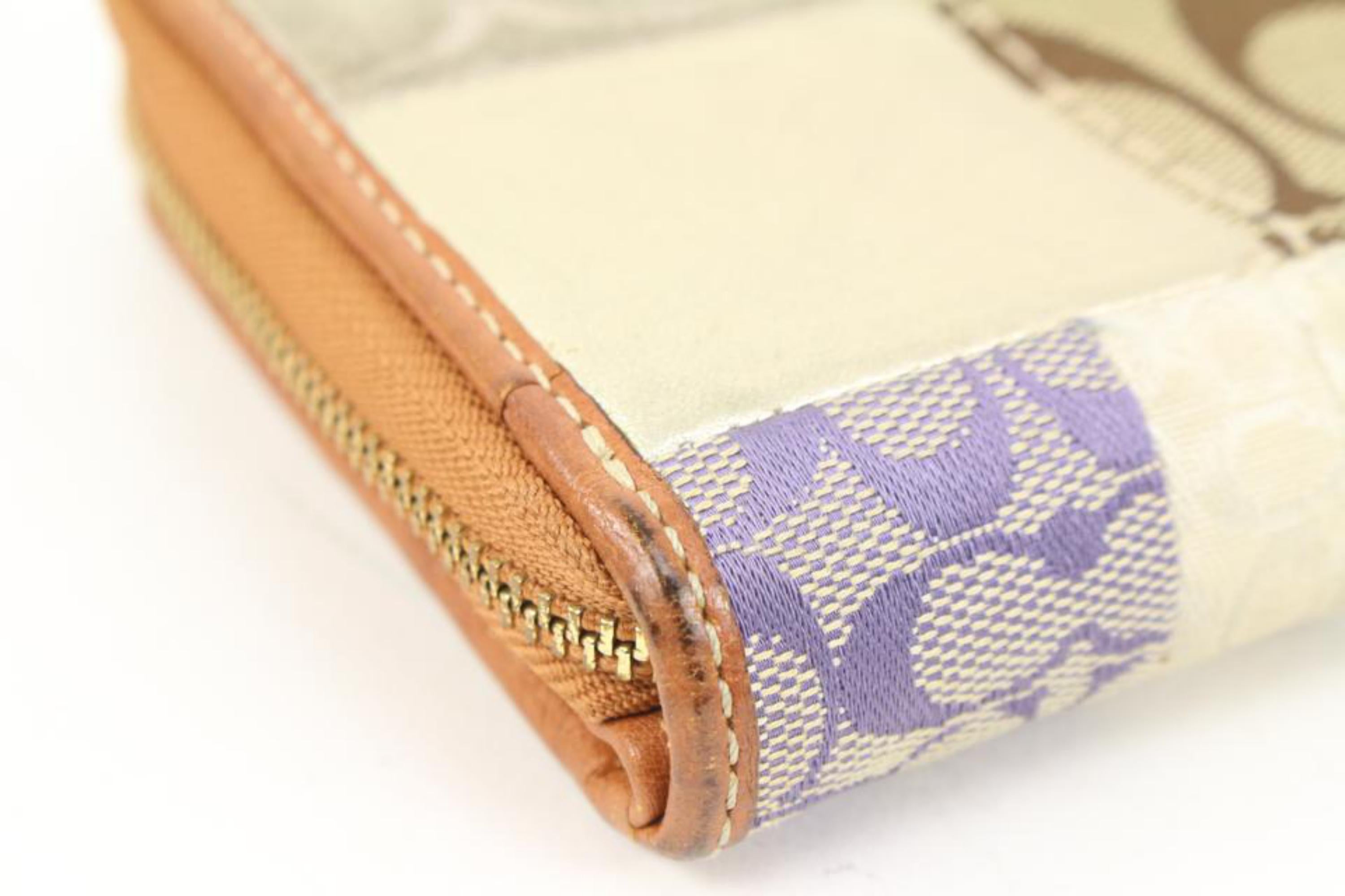 Coach  K0893-F41211 Patchwork Long Zippy Wallet Zip Around s330co28 2