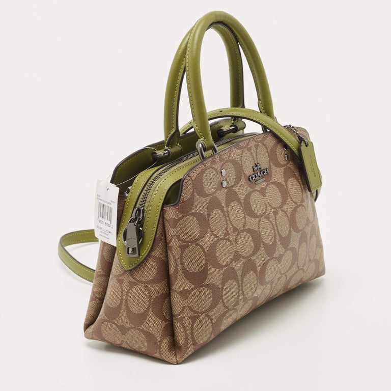 COACH mini Lilly carryall signature canvas purse in 2023