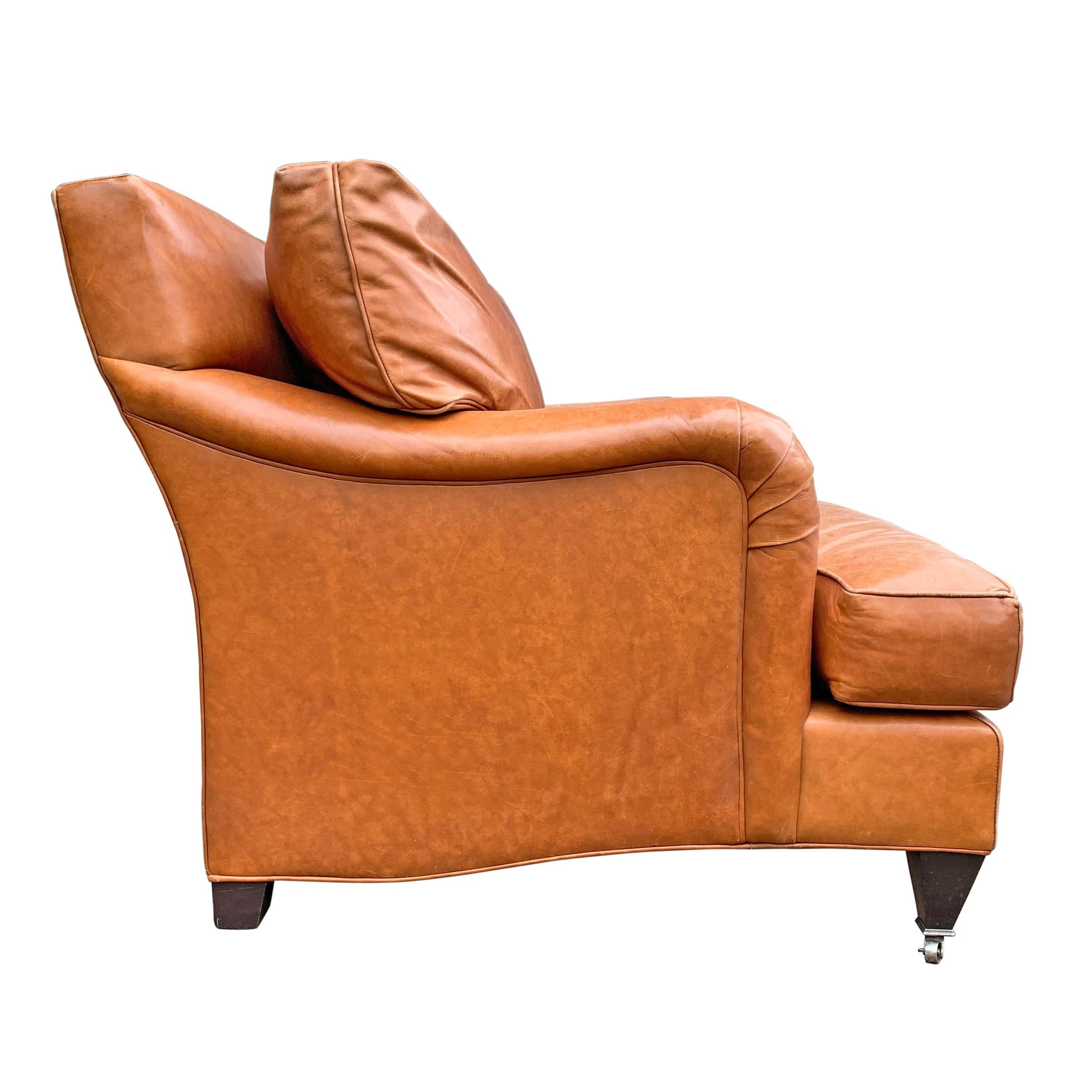 coach leather chair