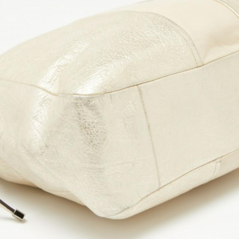 De las mujeres Bolso bandolera Coach de cuero dorado claro con cordón lateral en venta