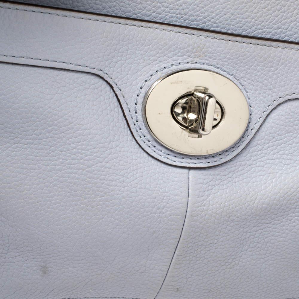 Coach Lilac Leather Penelope Tote 2