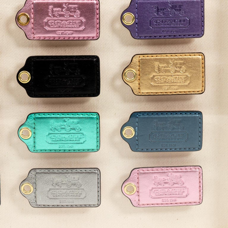 Coach Luggage Tag Store Display From NYC Store For Sale at 1stDibs