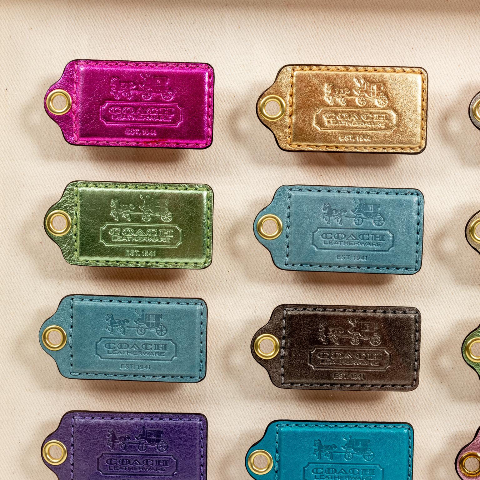 20th Century Coach Luggage Tag Store Display From NYC Store For Sale