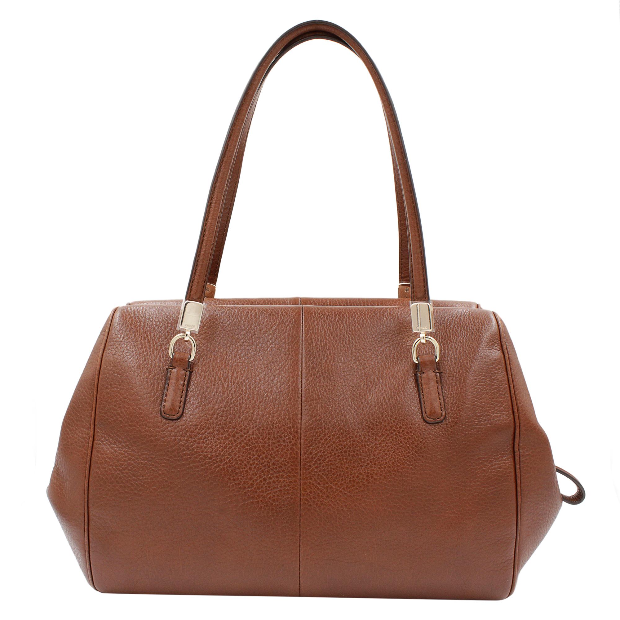 Coach Madison Madeline 25166 Brown Leather Ladies Satchel For Sale 1