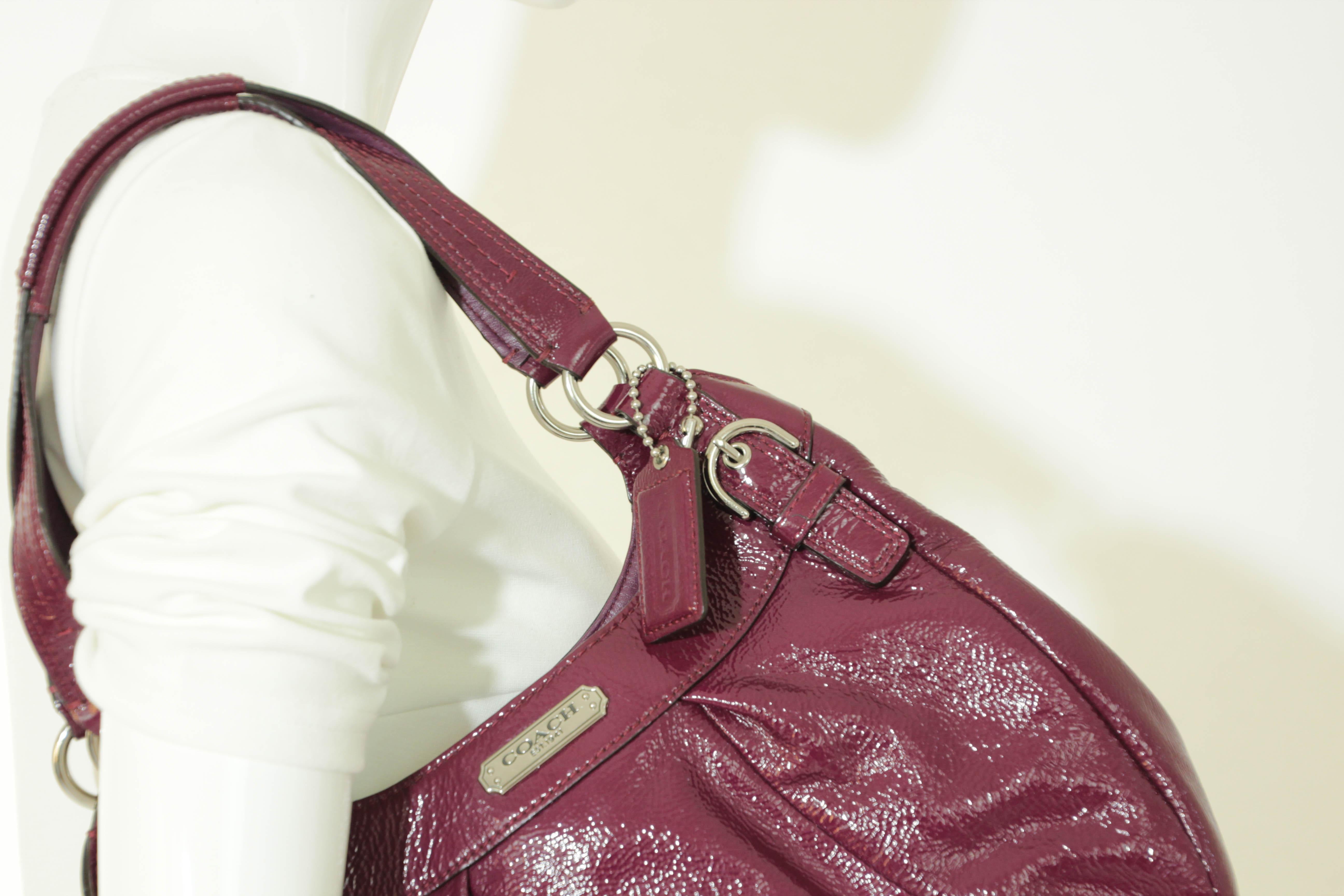 Black Coach Madison Maggie Hobo Bag For Sale