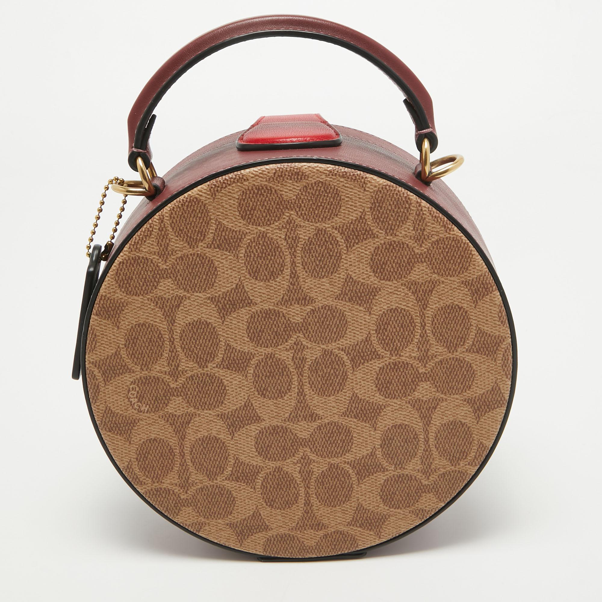 Coach Multicolor Signature Coated Canvas and Lunar New Year Circle Bag 1