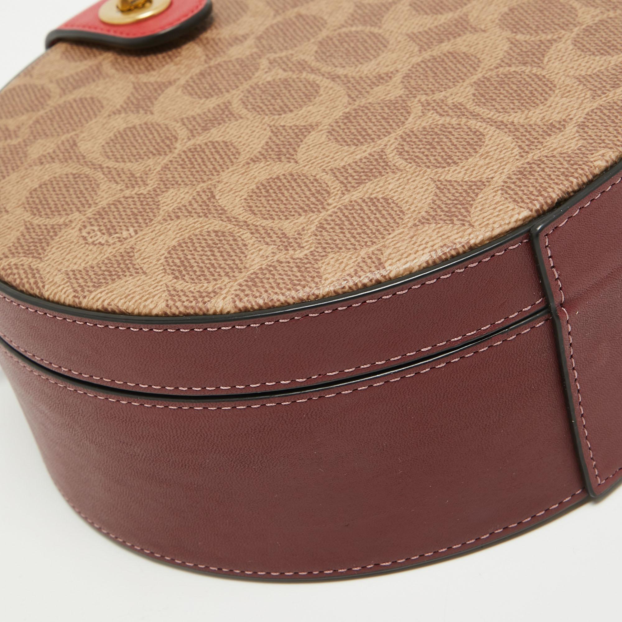 Coach Multicolor Signature Coated Canvas and Lunar New Year Circle Bag 3