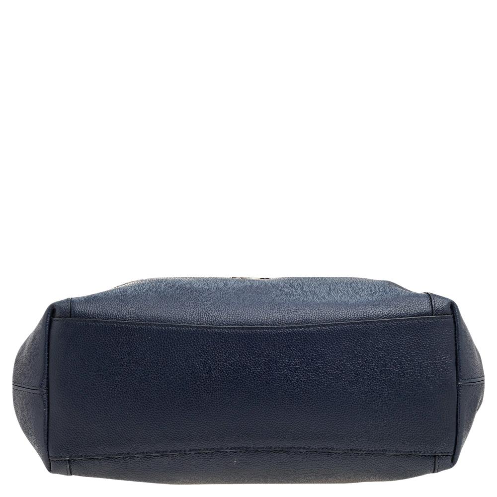 coach navy blue purse