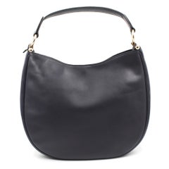 Coach Nomad Hobo Glovetanned  Leather Bag 36026 Black
