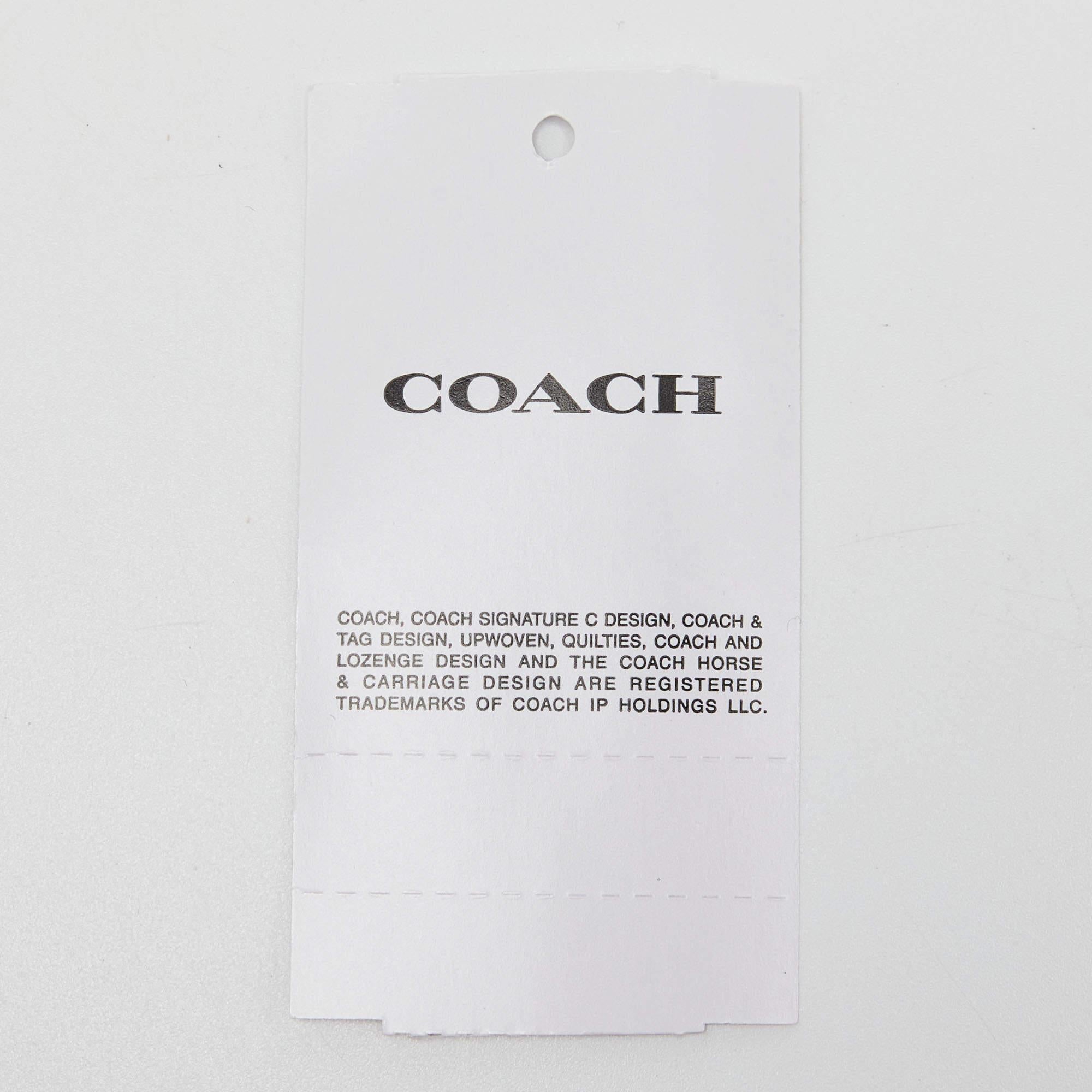 Coach Off White/Beige Leather Willow Tote 5